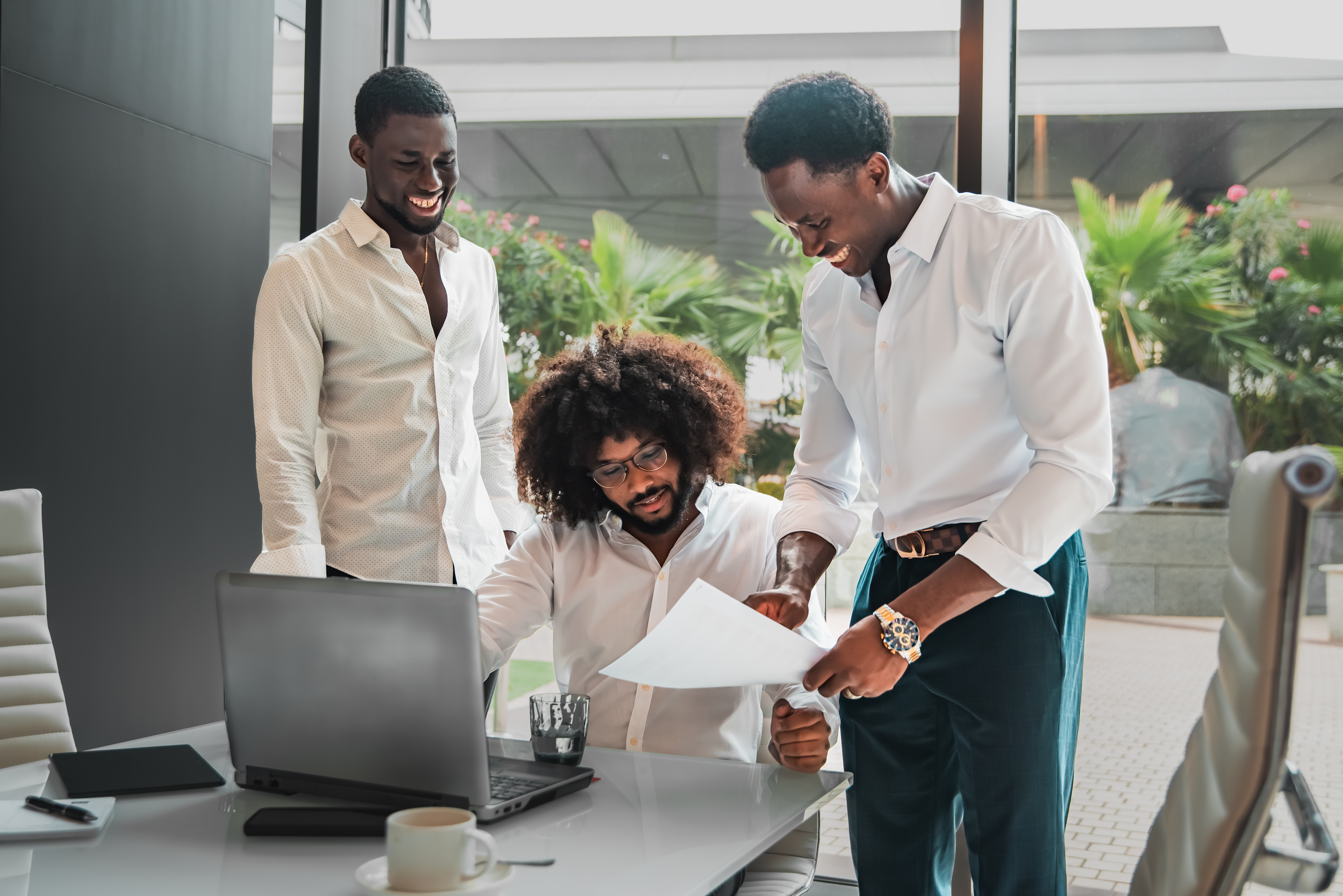 Business team collaboration